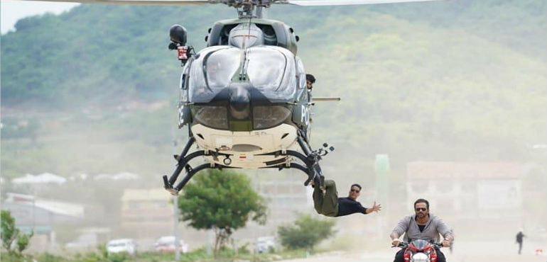 Book Helicopter for Film Shooting in India